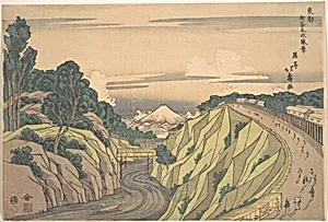 View of Ochanomizu in the Eastern Capital by Shōtei Hokuju 昇亭北寿