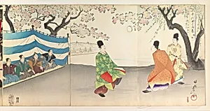 Chiyoda Castle (Album of Men) by Yōshū (Hashimoto) Chikanobu