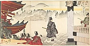 Chiyoda Castle (Album of Men) by Yōshū (Hashimoto) Chikanobu
