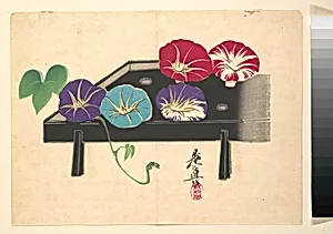 Morning Glories by Shibata Zeshin