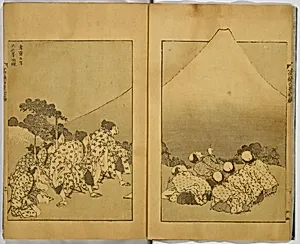 Hundred Views of Fuji by Katsushika Hokusai