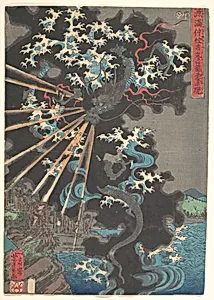 Print by Utagawa Yoshikazu