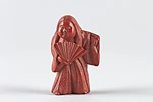 Netsuke of Noh Dancer