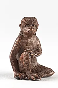 Netsuke of a Kappa