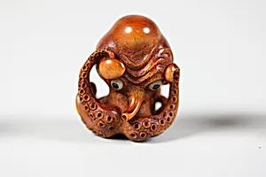 Netsuke of Octopus