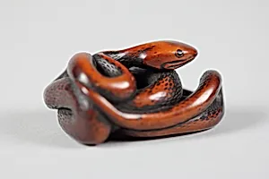 Netsuke of Snake