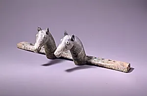 Fitting with Two Horse Heads