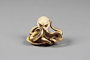 Netsuke of Octopus by Unknown Artist