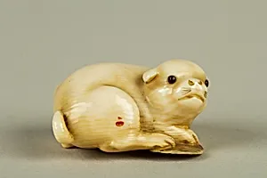 Netsuke of Dog