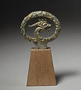 Sword Pommel with Phoenix Head