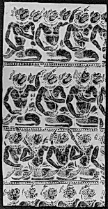 Rubbing of Seated Monkeys
