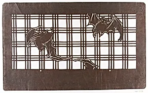 Stencil with Bats on a Lattice