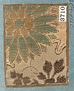 Textile Sample from Sample Book
