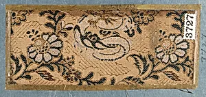 Textile Sample from Sample Book
