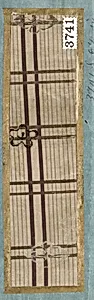 Textile Sample from Sample Book