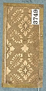 Textile Sample from Sample Book