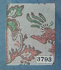 Textile Sample from Sample Book by Unknown Artist