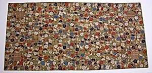 Buddhist Vestment (Kesa) with Clematis Flowers, Leaves, and Vines by Unknown Artist