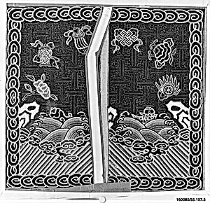 Rank Badge with Buddhist Symbols