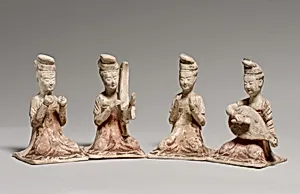 Seated Female Musicians
