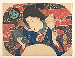 Competition of Contemporary Fashions: Sexy Beauty by Utagawa Kunisada