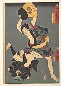 Contemporary Rendition of a Rogue: Kinezumi Kichigorō by Utagawa Kunisada
