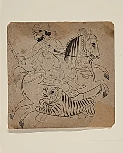 Nobleman Hunting a Tiger