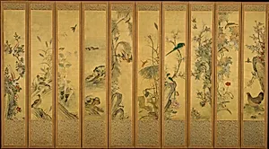 작자미상 화조도 조선|作者未詳 花鳥圖 朝鮮|Birds and Flowers