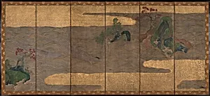 波に舟図屏風|Boats upon Waves