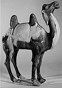 唐 三彩陶駱駝俑|Camel