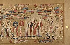 明 佚名 奉神圖 卷|Canonization scroll of Li Zhong by Unidentified artist