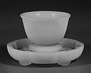 清中期 玉杯|Cup and saucer
