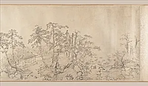 清 高簡 説詩圖 卷|Discourse on Poetry by Gao Jian