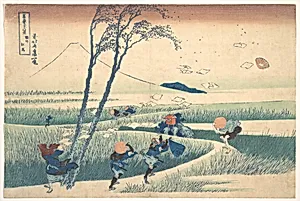冨嶽三十六景　駿州江尻|Ejiri in Suruga Province (Sunshū Ejiri), from the series Thirty-six Views of Mount Fuji (Fugaku sanjūrokkei) by Katsushika Hokusai