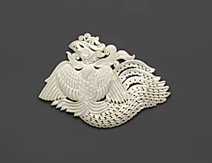 清中期 玉鳳紋飾件|Fitting in the shape of a phoenix