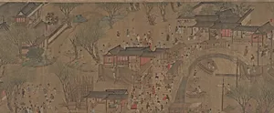 清 佚名 清明上河圖|Going Upriver on the Qingming Festival