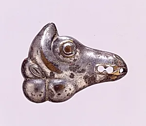 對獸紋青銅牌飾|Harness Ornament in the Shape of a Camel's Head