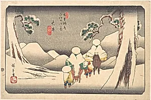木曽海道六拾九次之内　大井|Ōi by Utagawa Hiroshige