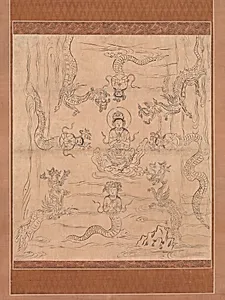 請雨経曼荼羅図像|Iconographic Drawing of a Rainmaking Mandala