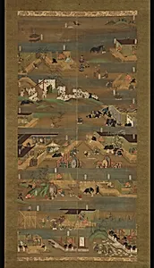 聖徳太子絵伝図|Illustrated Biography of Prince Shōtoku (Shōtoku Taishi e-den)