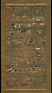 聖徳太子絵伝図|Illustrated Biography of Prince Shōtoku (Shōtoku Taishi e-den)