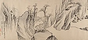 明 張瑞圖 後赤壁賦圖 卷|Illustration of Su Shi’s “Second Ode on Red Cliff” by Zhang Ruitu