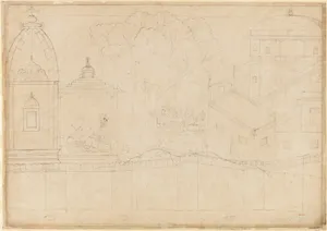 Indrajit Makes Offerings: Folio from the Siege of Lanka series