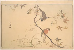 Jūshimatsu (Begalee or a society finch)