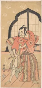 勝川春章画　三代目市川団蔵|Kabuki Actor Ichikawa Danzō III