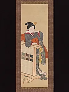 大奥女中芝居見物図|Lady-in-Waiting at Edo Castle