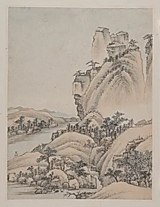清　蕭雲從　山水圖　冊|Landscapes