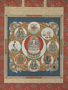 一字金輪曼荼羅|Mandala of the One-Syllable Golden Wheel
