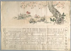 Mandarin Ducks in a Spring Landscape: Program for a Jururui Performance