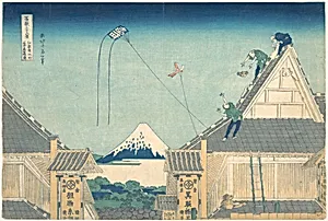 冨嶽三十六景　江都駿河町三井見世略図|Mitsui Shop at Surugachō in Edo (Edo Surugachō Mitsui mise ryaku zu), from the series Thirty-six Views of Mount Fuji (Fugaku sanjūrokkei) by Katsushika Hokusai